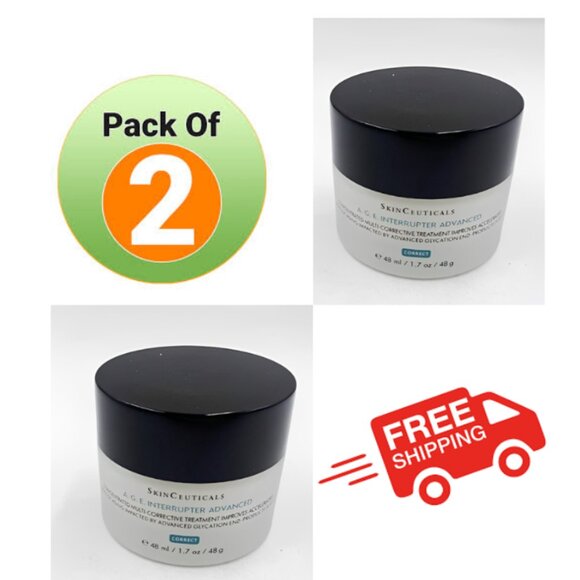 Branded Other - SkinCeuticals A.G.E. Interrupter Advanced 1.7oz – Anti-Aging Cream Pack of 2
